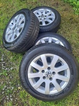 Alu kola 5x112 originál VW 195/65 R15