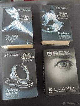 Padesát odstínů šedi. Autor E.L. James