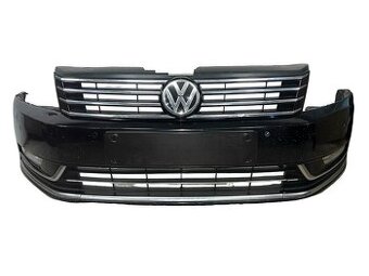 Přední nárazník černá metalíza LC9X VW Passat B7 r.v. 2011