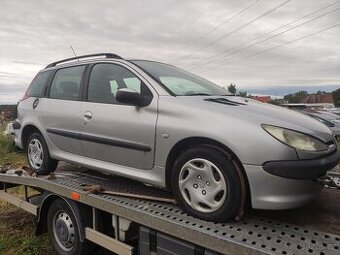 ND i celé - Peugeot 206 SW 1.4i 55 kW stříbrná