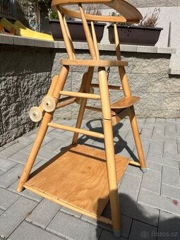 Jídelní židle se stolečkem - retro - 1