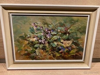 Obraz květiny / Pokorný 2002