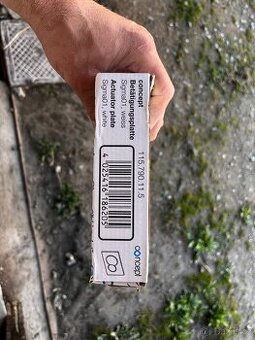 Ovládací tlačítko Geberit Sigma01 plast bílá
