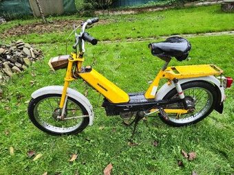 Babetta 207 s kartičkou, žlutá původní, úzká řídítka 1.