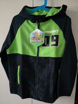 Bunda jaro/podzim 122/128 nová Minecraft