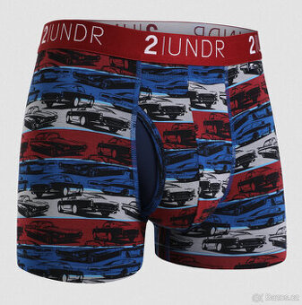 2UNDR - pánské boxerky Swing Shift 3" - Race Pace M/L