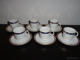 Mokka hrnečky s podšálky EPIAG K.Vary