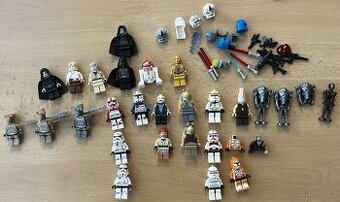 LEGO - Minifigurky Star Wars a Batman.