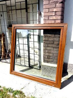 2 plastová okna, doprava