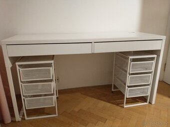 Psací stůl dětský bílý