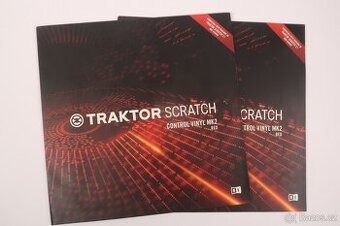 vinyly TRAKTOR Scratch Control MKII  velká sada