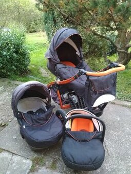 Dětský kočárek trojkombinace