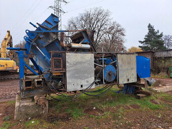 Odrazový drtič Kaiser + dopravník