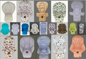 NOVÉ - NÁHRADNÍ POTAHY do DĚTSKÝCH JÍDELNÍCH ŽIDLIČEK