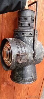 Velká lampa lucerna ČSD