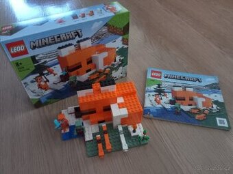 LEGO 21178 Minecraft Liščí domek