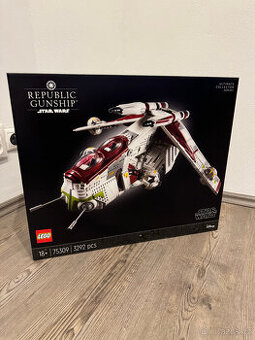 Lego válečná loď republiky Star Wars 75309