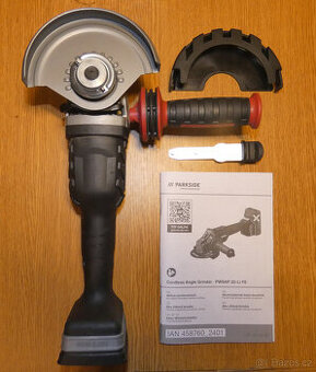 Prodám aku úhlov. brusku PARKSIDE PERFORMANCE PWSAP 20-Li F6