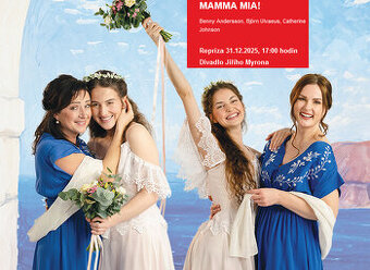 Mamma Mia 2 lístky na 31.12  17:00  DJM Ostrava