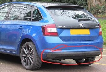 Podnárazník Škoda Rapid