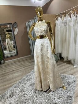 Plesové šaty zlaté