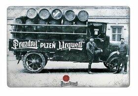 plechová cedule - Pilsner Urquell č. 23 (dobová reklama)