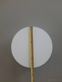 Schiedel bílá kovová záslepka kouřovodu 20 cm