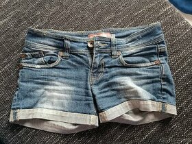 Dámské džínové mini šortky