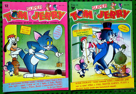 2 x Komiks TOM A JERRY č. 11+12 /1991 Merkur pěkné - 1