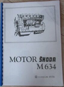 Motory LIAZ M 634 a M 637 - katalogy ND + dílenská příručka - 1