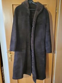 retro kožený kabát