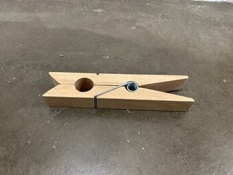 Dřevěný kolík na prádlo - velká verze 22 cm