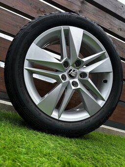 Alu kola 5x112 r17 s letním pneu (o3isup)