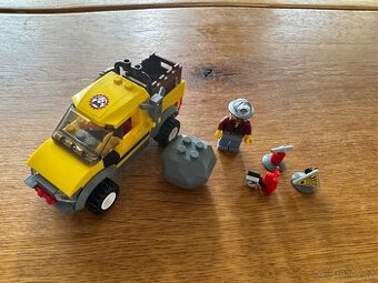 Lego 4200 Těžba 4x4 + 60461 Červený traktor s přívěsem