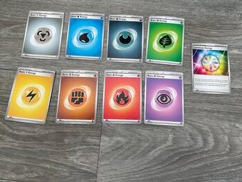 Prodám 9 ks POKÉMON energy