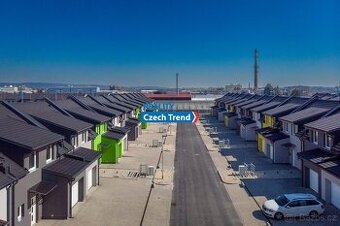 Pronájem novostavby rodinného domu, 128 m2 s garáží v Olomou
