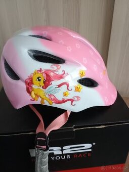 Dívčí cyklistická přilba R2 vel 48-52cm