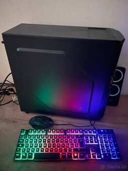 Herní PC i7-6700K 16GB RAM 256 SSD 2TB HDD RX580