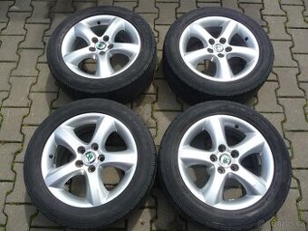 ALU KOLA ŠKODA ANTARES 5x100 ,FÁBIA I,II,ROOMSTER 195/55R15