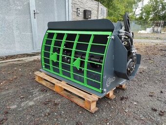 Míchací lopata na beton AMR MINI, šíře 121cm, objem 0,3m3