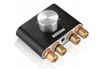 BLUETOOTH ZESILOVAČ Mozos 100W RMS ZVUKOVÁ KARTA USB