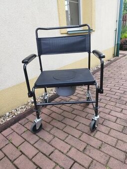 Klozetové křeslo rozšířené, pojízdné
