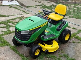 Joh Deer x127 + koš na sběr trávy - 1