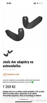 Adaptery na vajicko na kocarek joolz