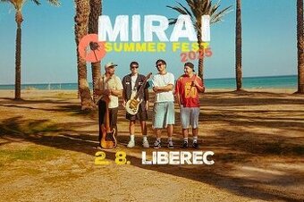 Vstupenky na Mirai Summer Fest Liberec 2.8.2025