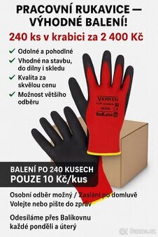 Pracovní rukavice