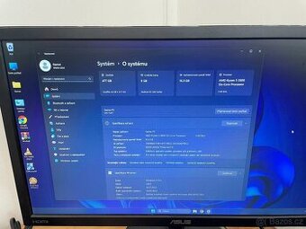 Herní PC 2. ryzen 5 2600 16GB DDR4 NVMe 500GB RX580 8GB