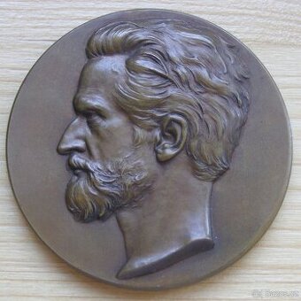 medaile Adam Sapieha 1885 ražena v Paříži