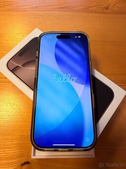 iPhone 16pro, 512GB, přírodní titan