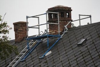 prodám hliníkové komínové lešení